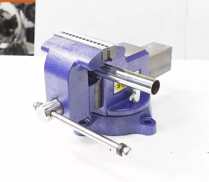 Тиски слесарные STALEX "Гризли" 125Х125 мм