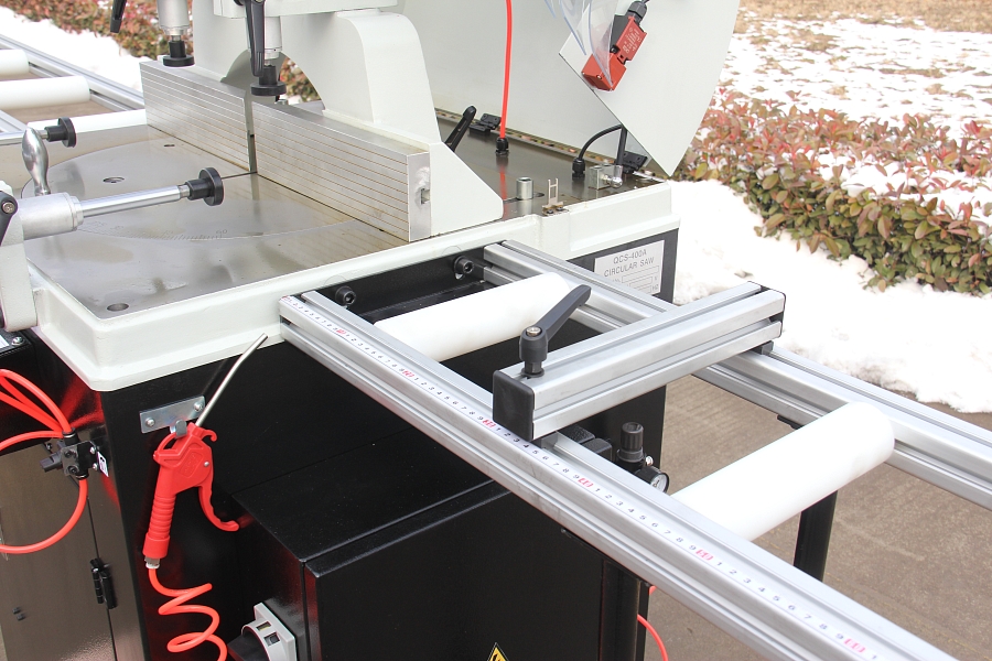 Пила дисковая полуавтоматическая по алюминию Stalex QCS-400A