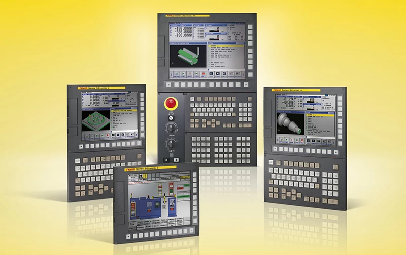 Система ЧПУ Fanuc 0i-MF (3), 10,4" LCD, 2 Mb памяти для хранения УП