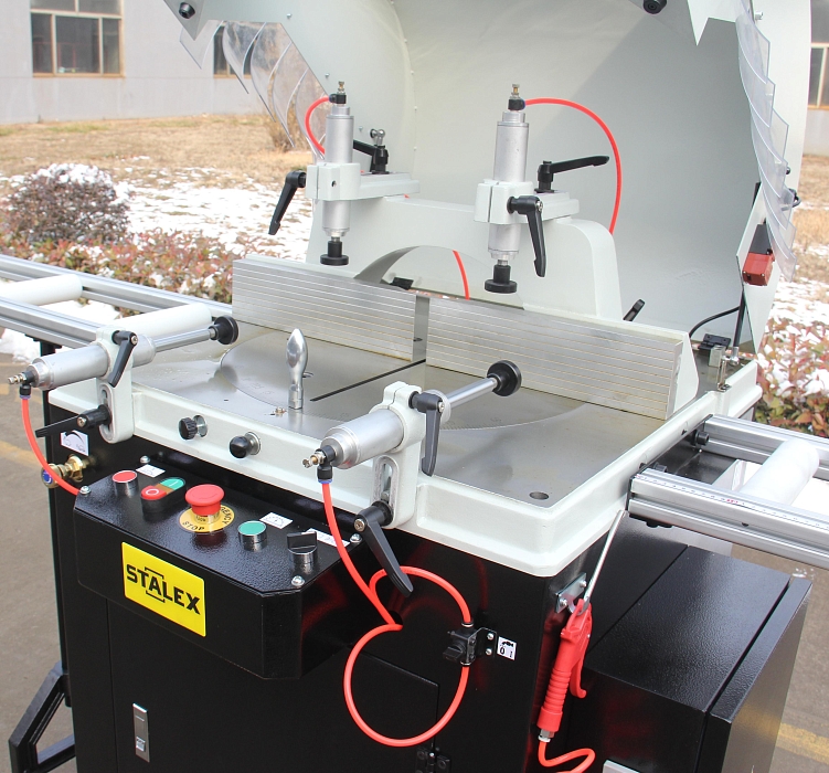 Пила дисковая полуавтоматическая по алюминию Stalex QCS-400A